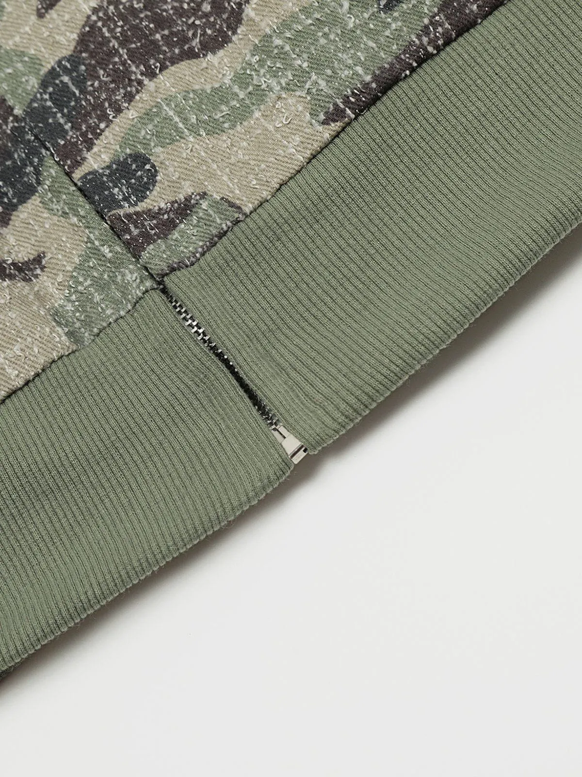 Aelfric Eden Camouflage Zip Up Hoodie