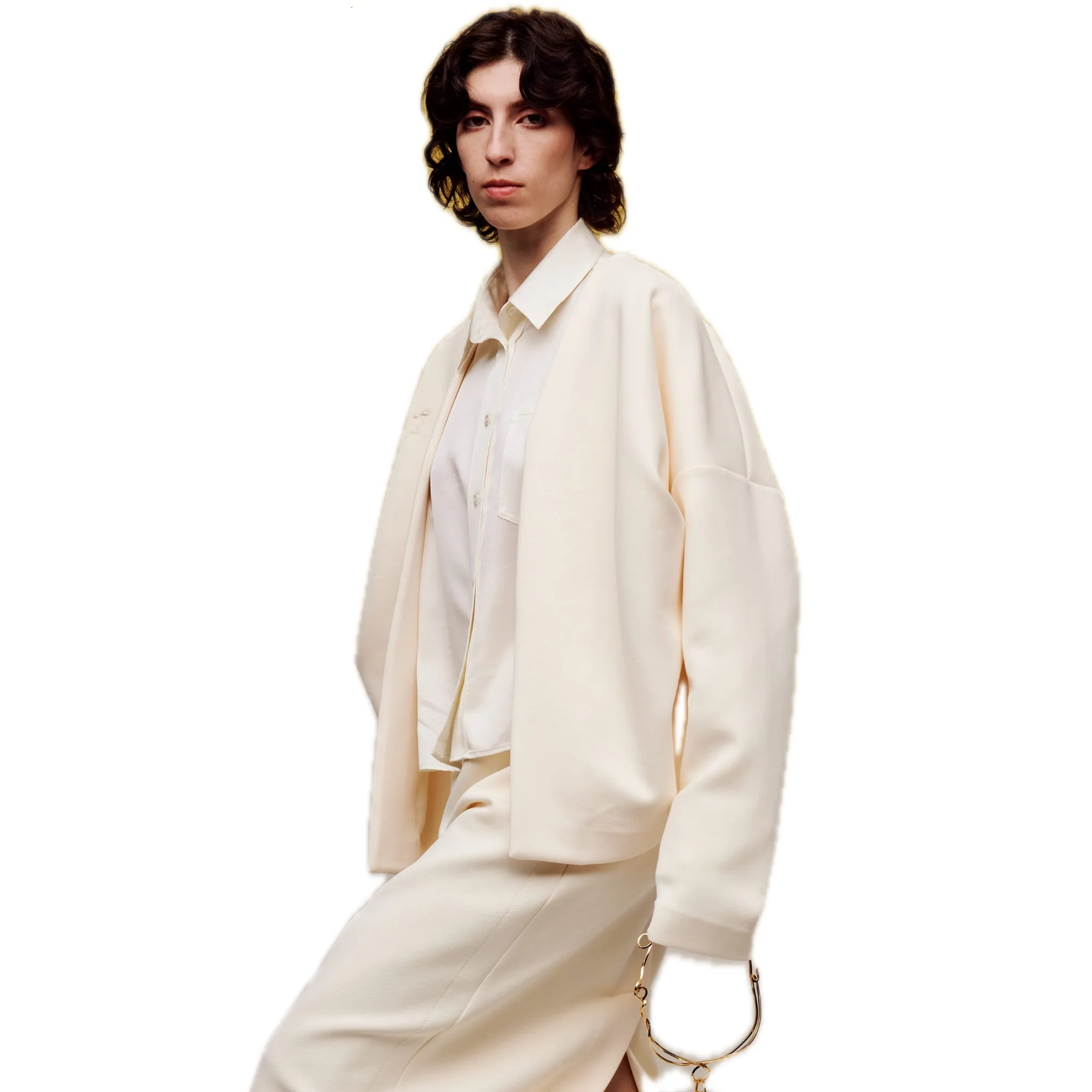 Air Layer Jacket in White