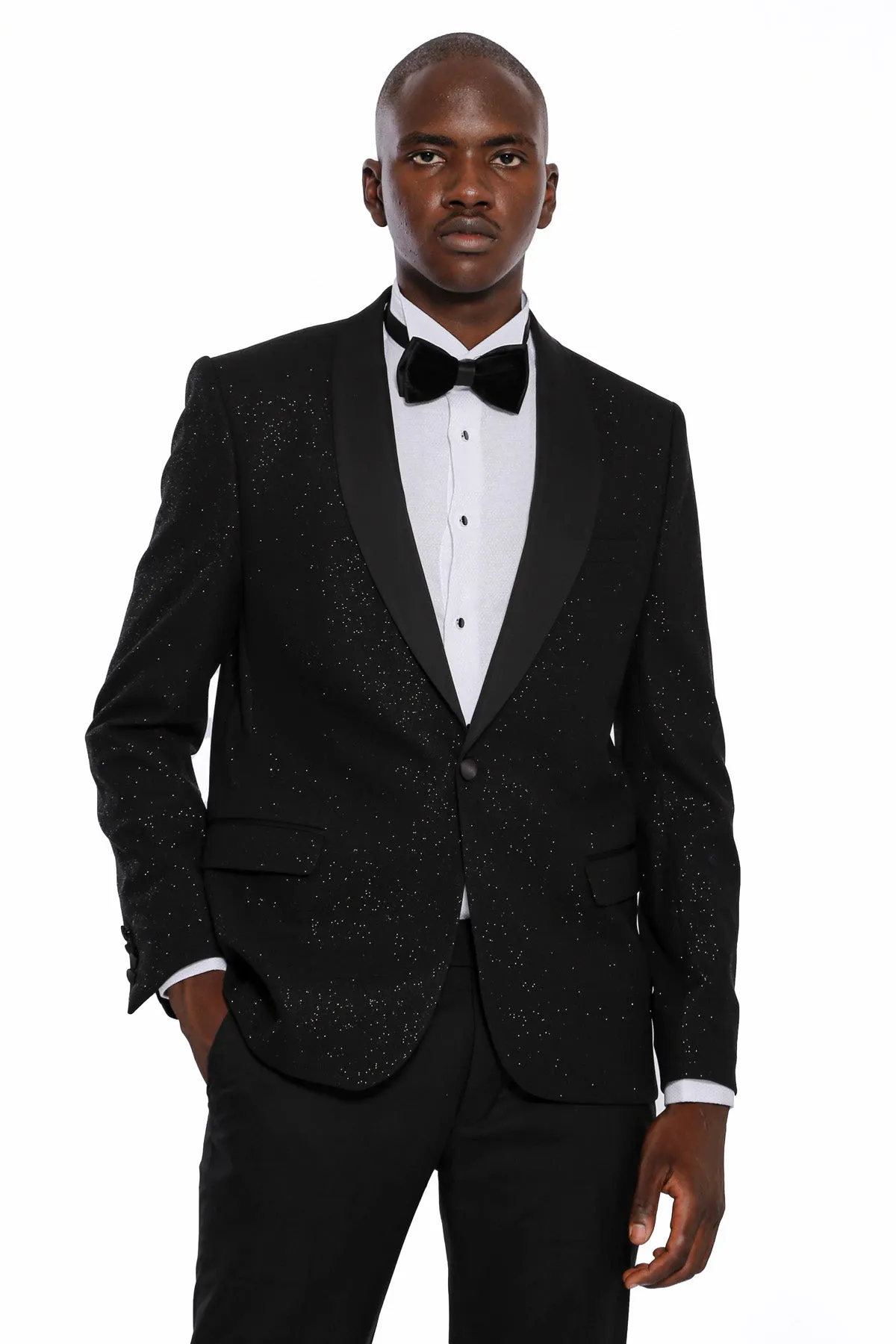 Black Sparkle Blazer
