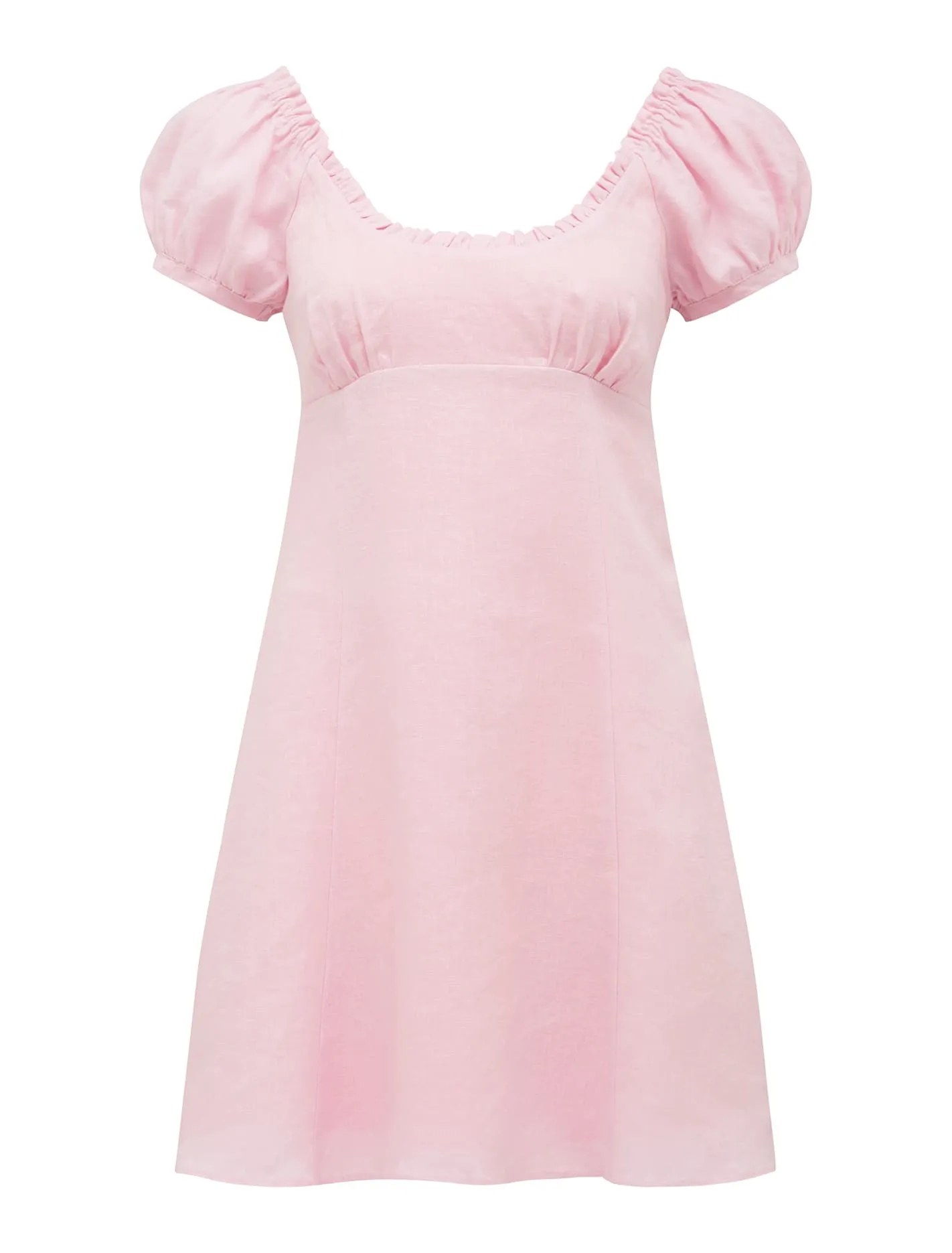 Grace Linen Mini Sun Dress
