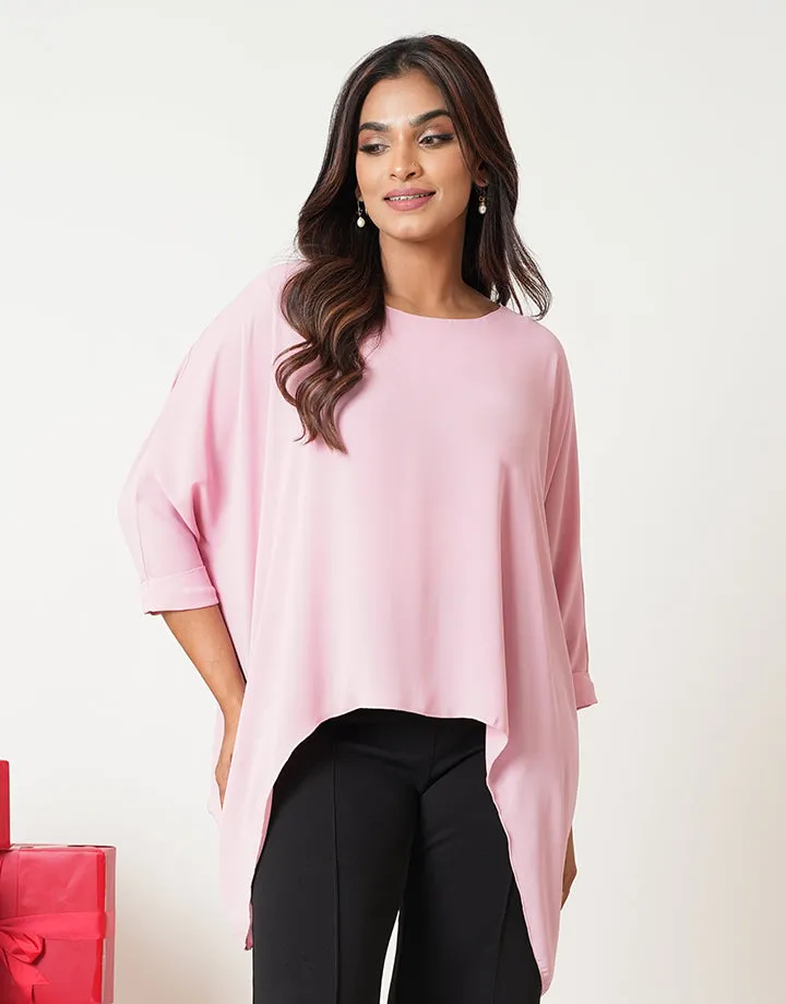 Handkerchief Style Poncho Top