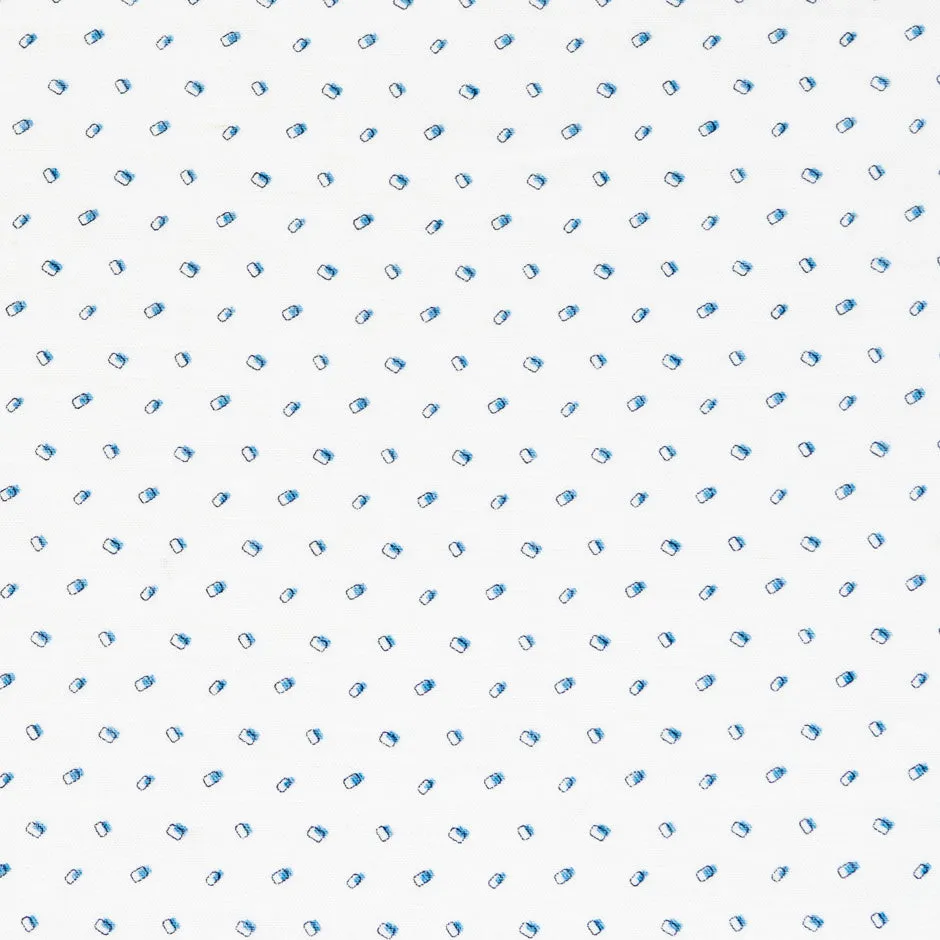 Irregular Spotted White Pure Linen Shirting