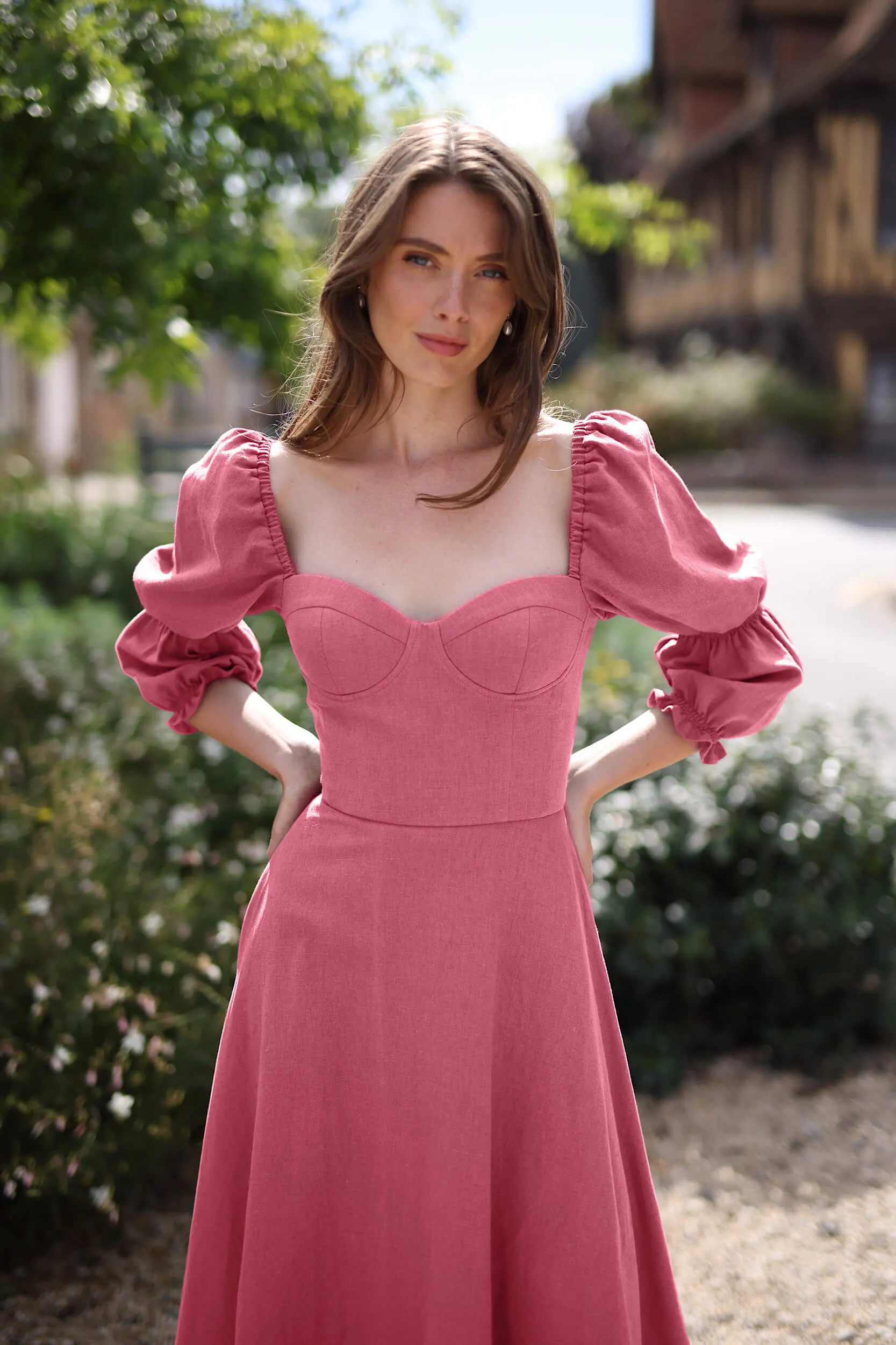 Juliette Linen Dress