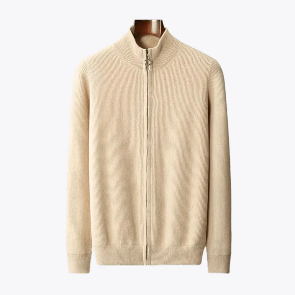 Long Mens Vest - 100% Cashmere