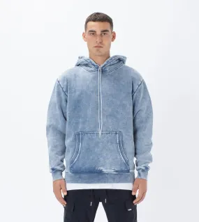 Lowgo Hood Sweat Salt Blue
