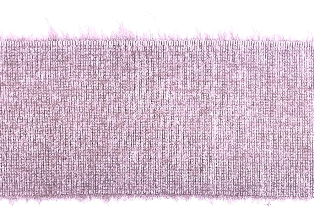 Luxurious Shell Pink Mohair Blend Trim (Made in Italy)
