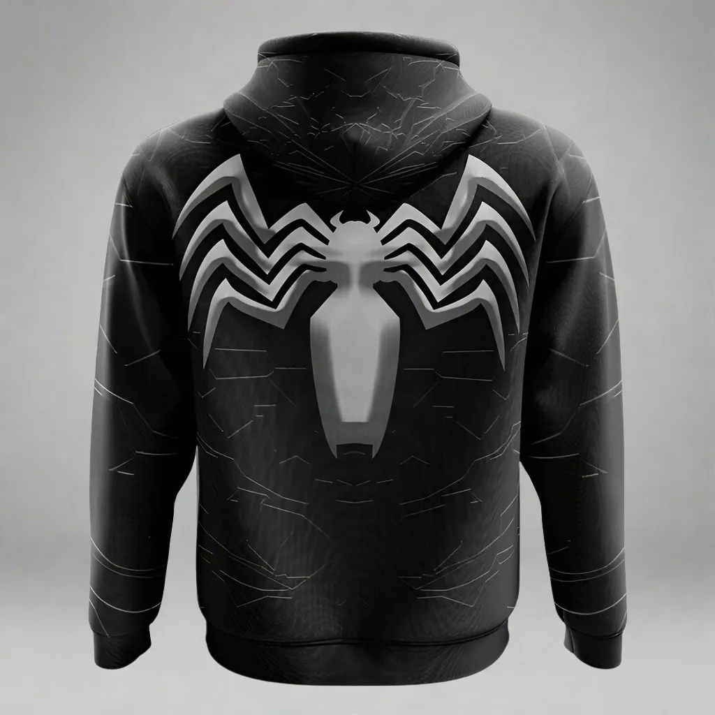 Marvel Venom Zip Up Hoodie