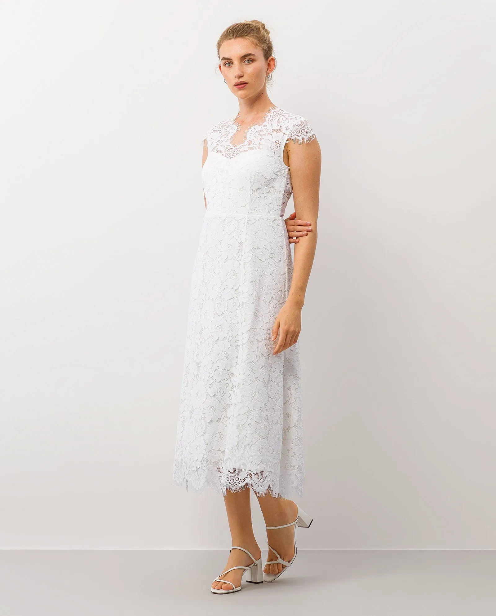 Midi Lace Dress