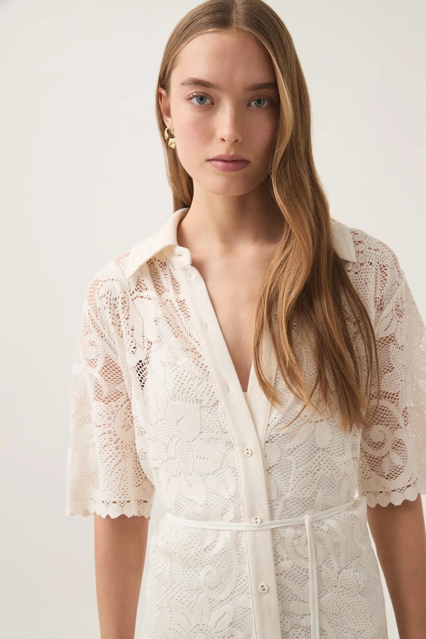 Muses Lace Mini Dress