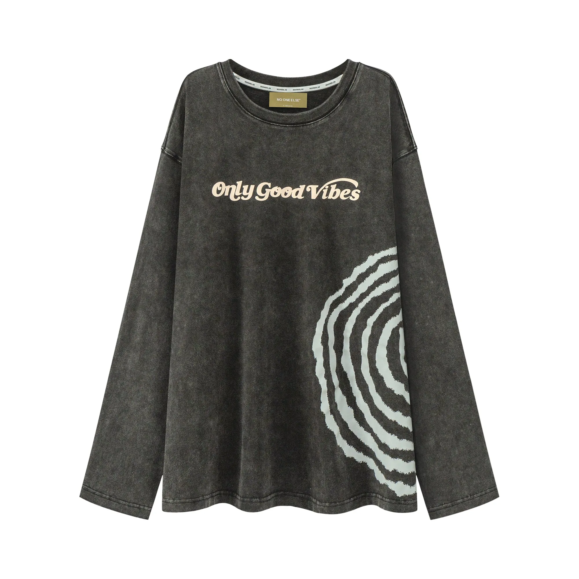 Only Good Vibes Swirl Sweatshirt