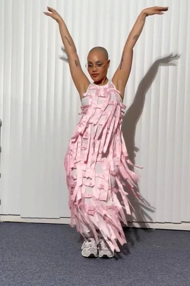 Pink Ribbons Dress