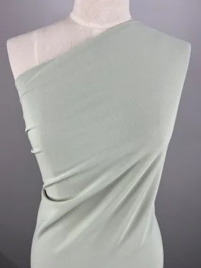 Plain Scuba Crepe - Sea Foam - 160cm