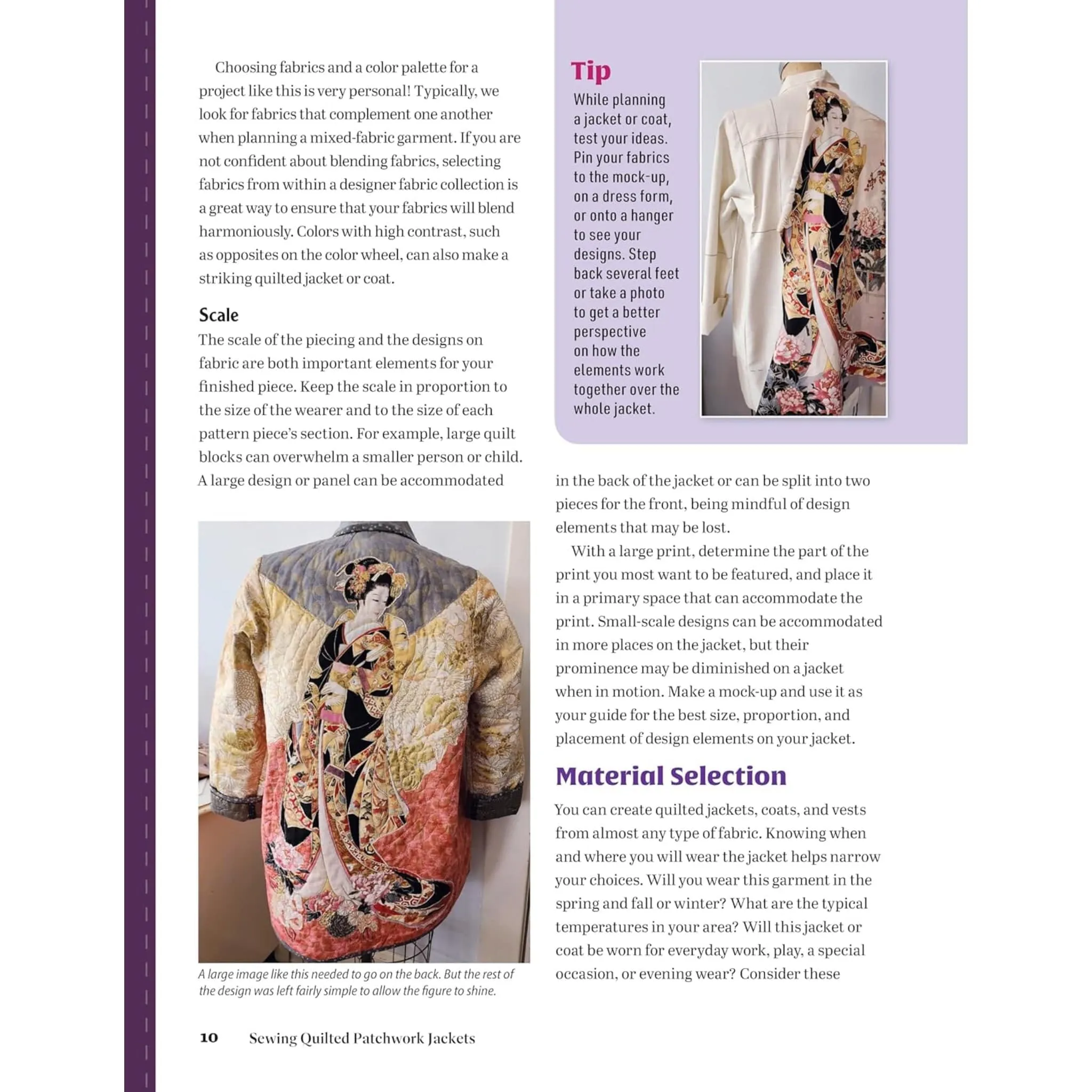 Sewing Quilted Patchwork Jackets