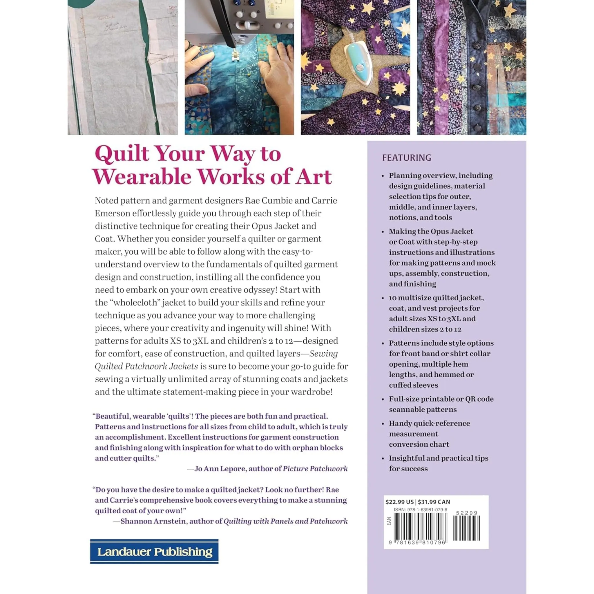 Sewing Quilted Patchwork Jackets