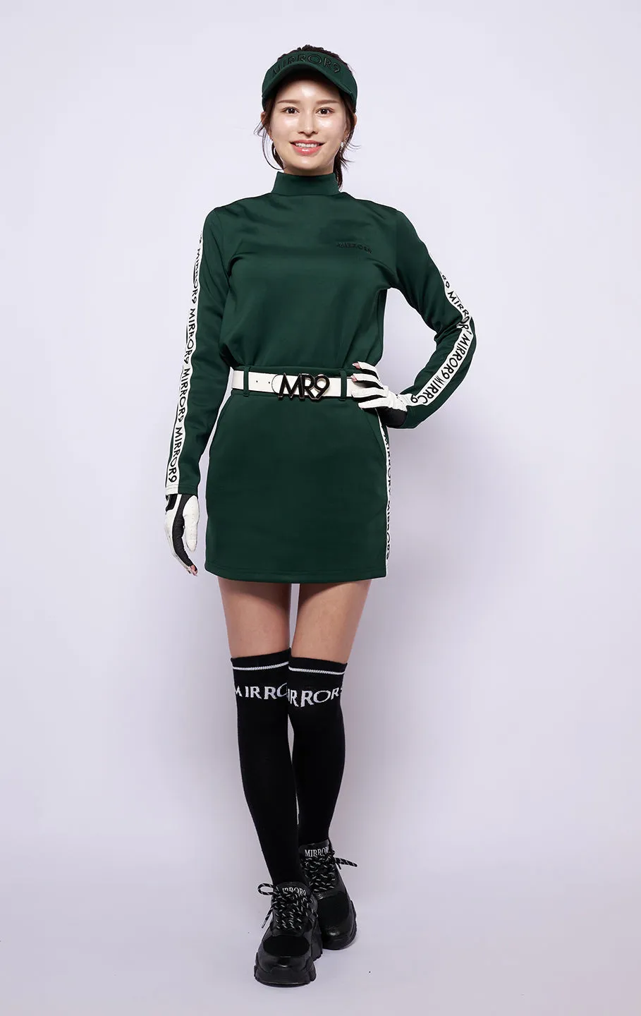Side line longsleeve tops/2color