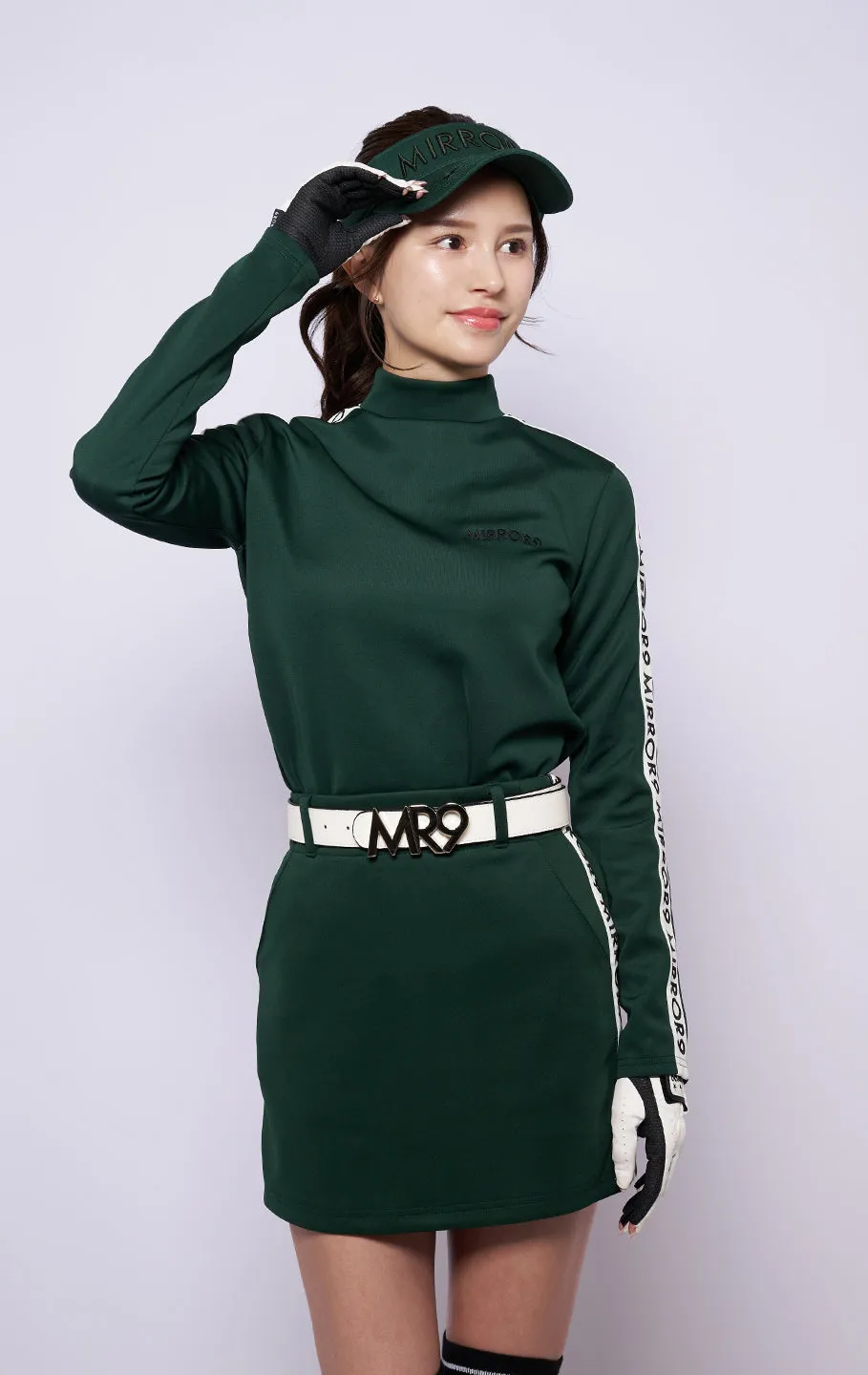 Side line longsleeve tops/2color