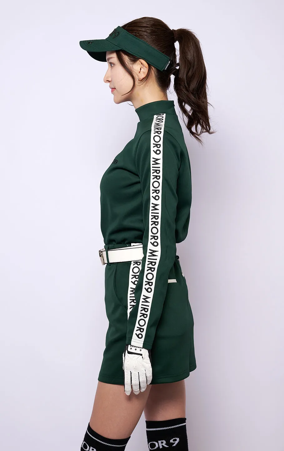 Side line longsleeve tops/2color