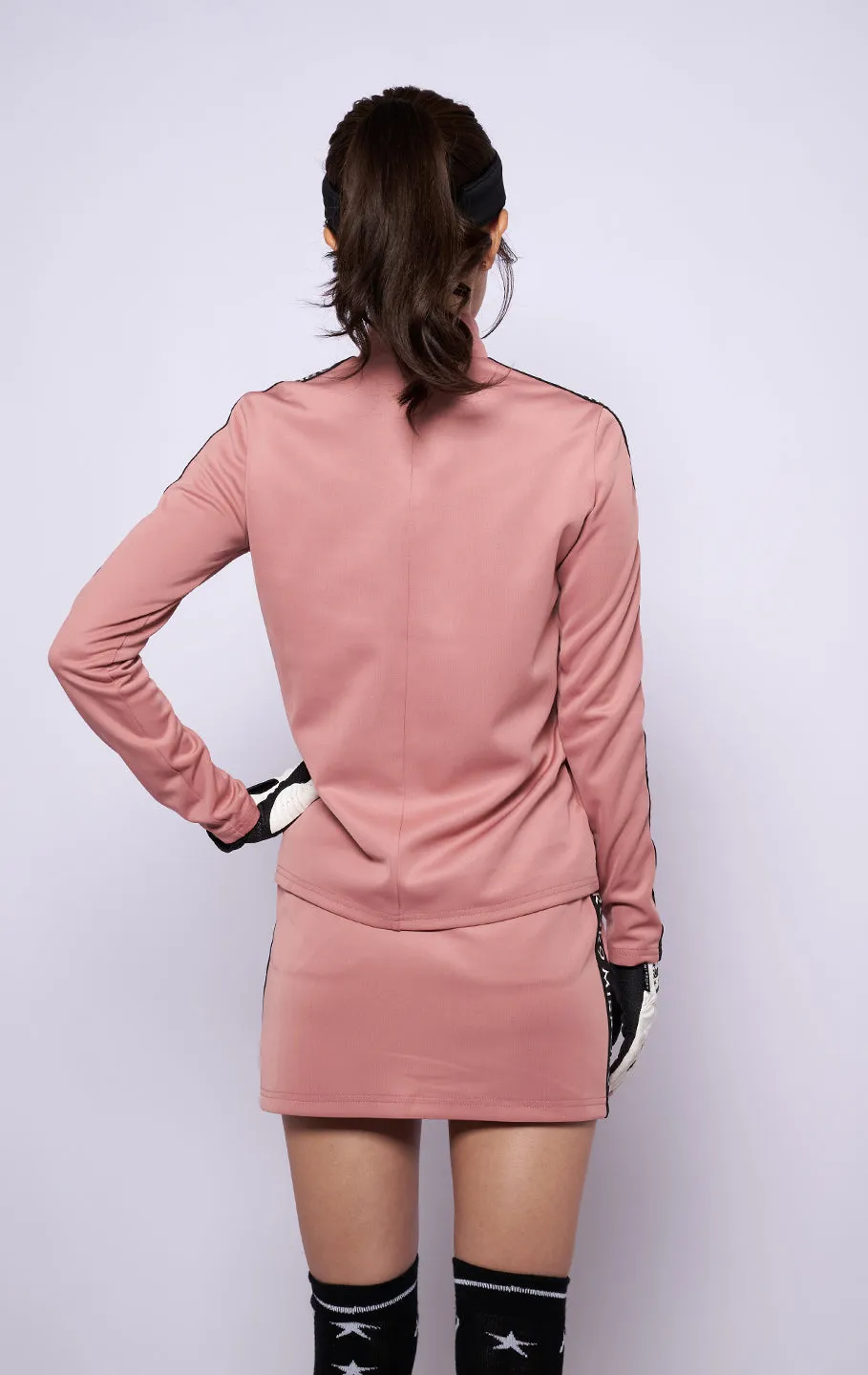 Side line longsleeve tops/2color