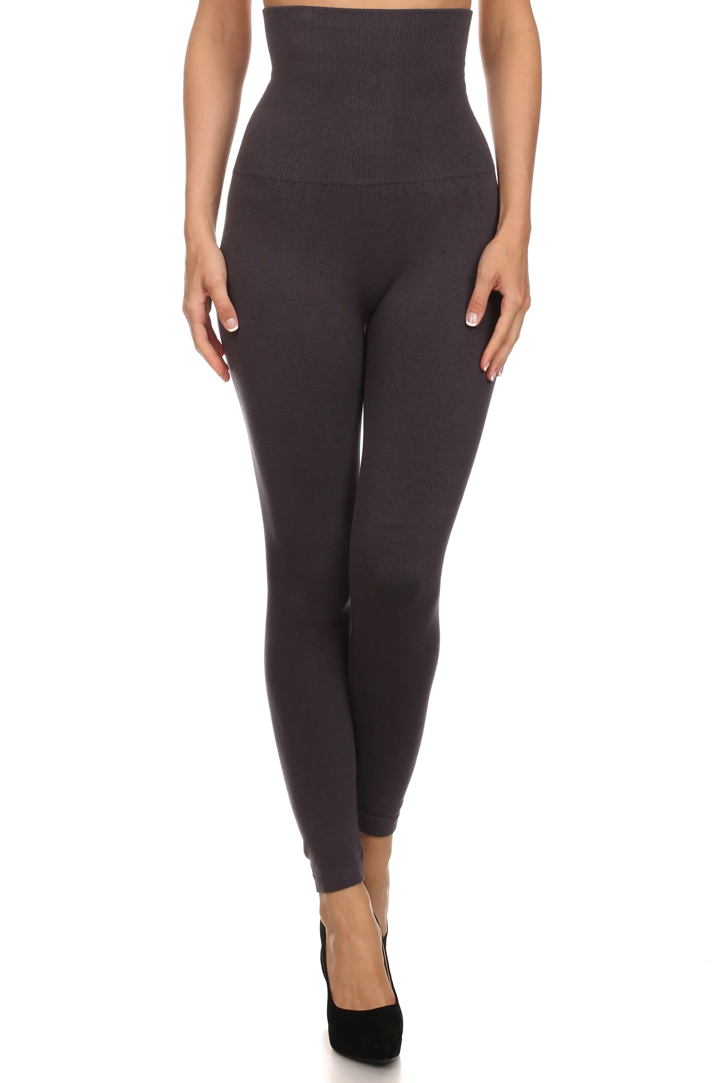Simply Cotton High Waist Compression Legging