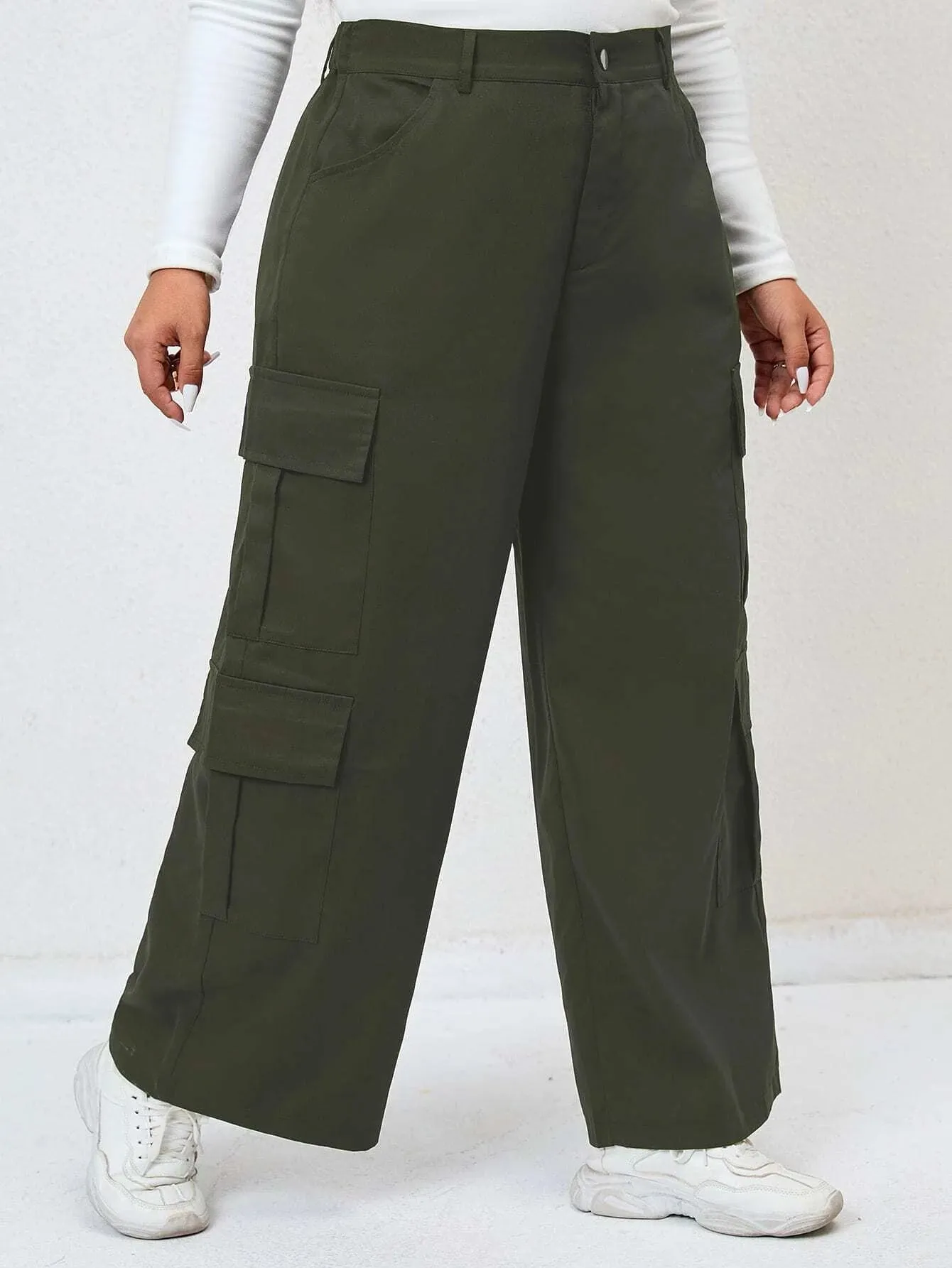 Stylish Pocket Side Cargo Pants
