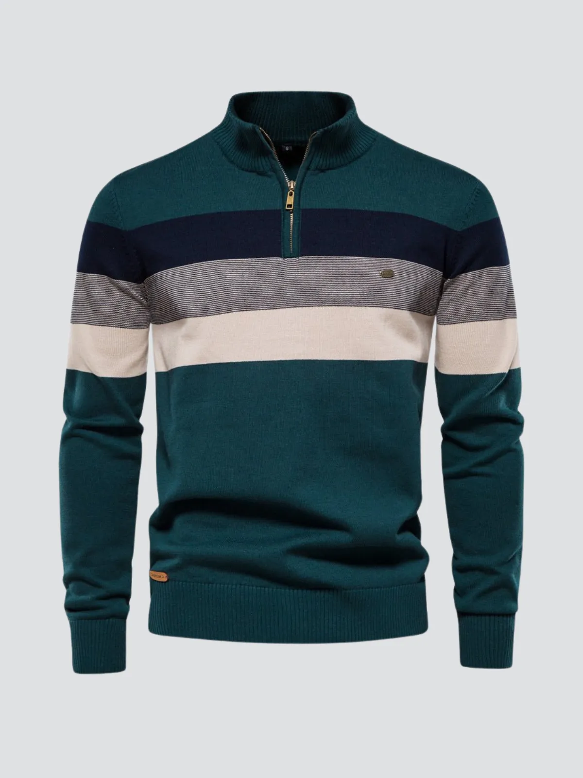 Stylish Zip-Up Sweater for Cozy Comfort and Versatile Fashion