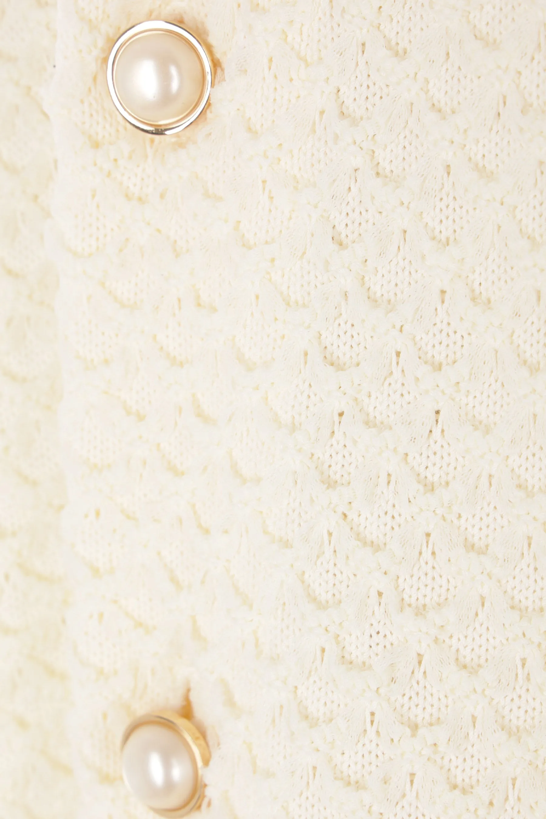 Textured Pattern Knit Bowling Shirt