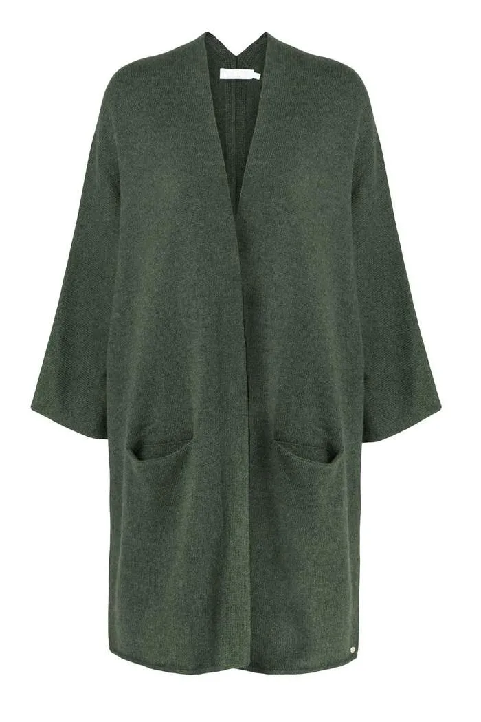 Trapeze Cashmere Coatigan