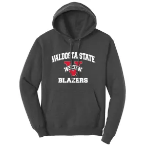 Valdosta State University VSU Blazers Distressed Retro Logo Long Sleeve Hoodie