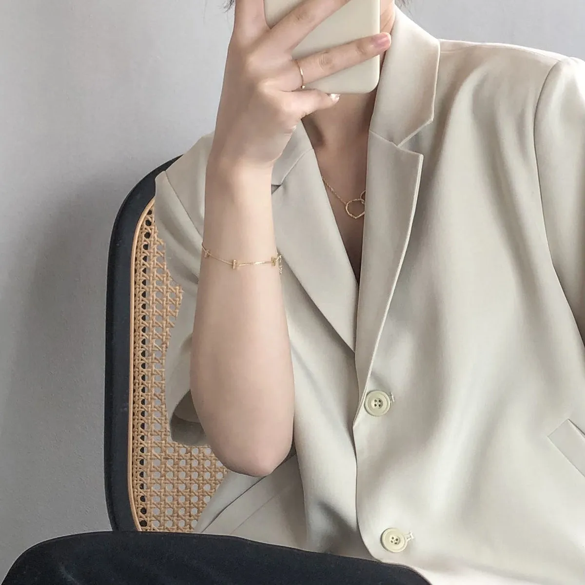 Wjczt Blazers Women S-4XL Solid Office Lady Chic Summer Fashion Single Breasted Casual Popular Crops Basic Ulzzang Notched Outwear New